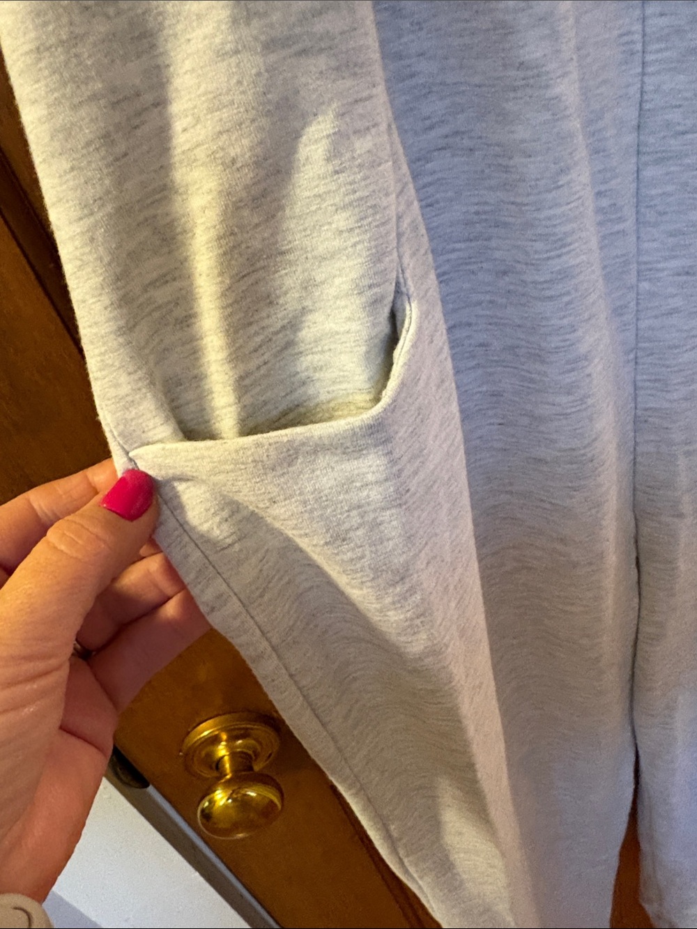 Light Gray Romper - Comfortable Sleeveless Sleepwear - Picture 3 of 5